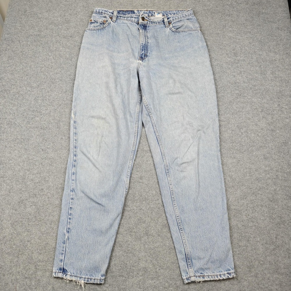 Vintage Levi's 551 Relaxed Fit Jeans Womens 16 Blue Wash High Rise Tapered Denim